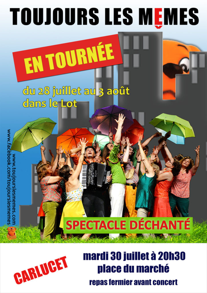 Affiche "Toujours les Mëmes"